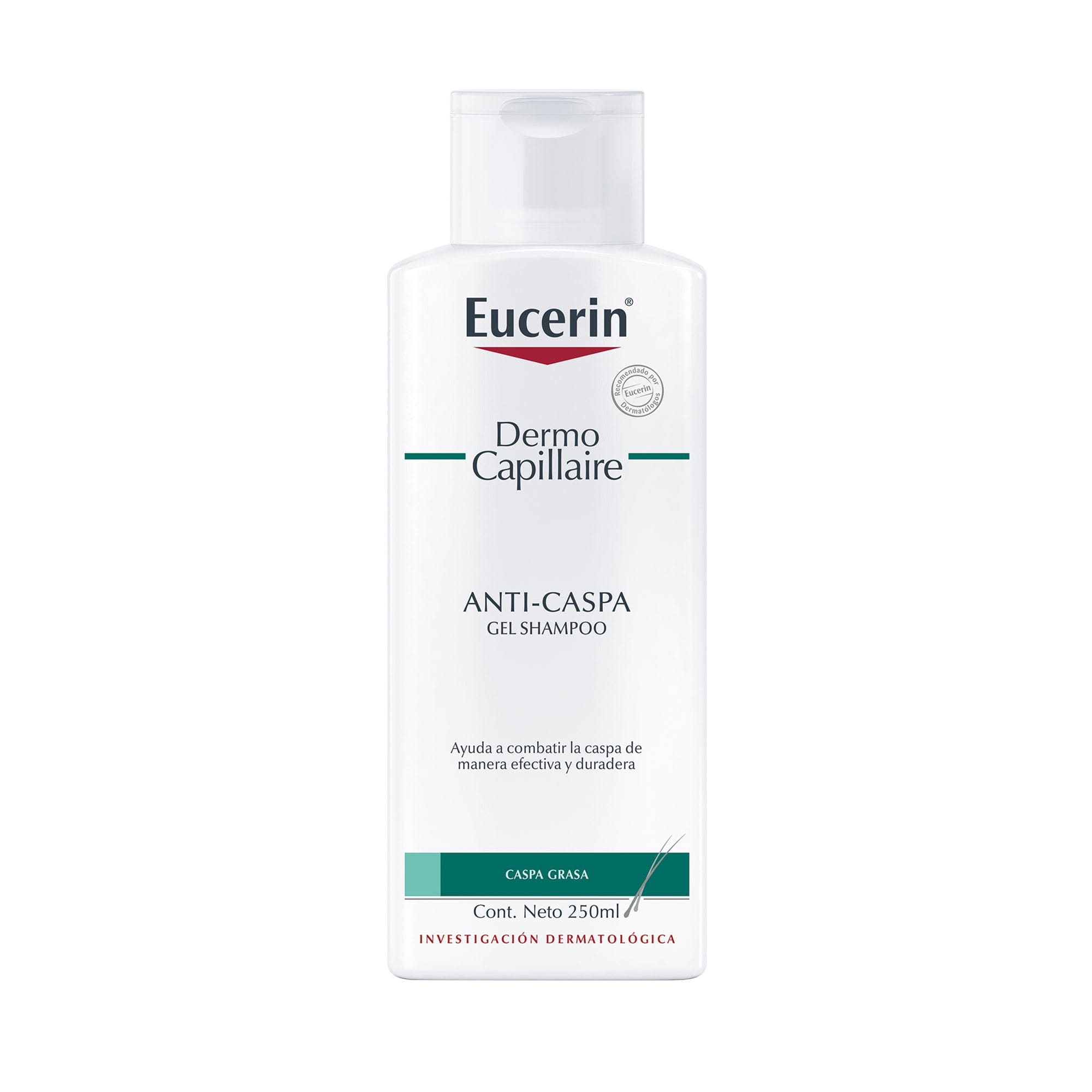 DermoCapillaire Shampoo Gel Anticaspa Grasa Eucerin